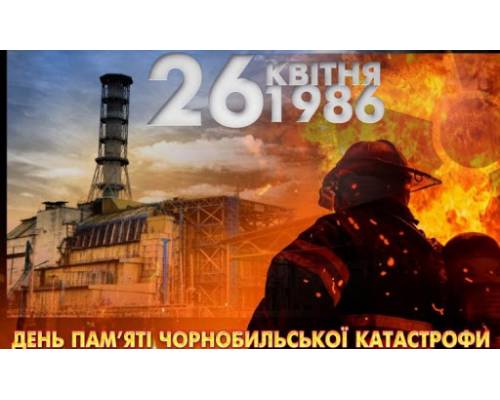 Тридцять п'ята річниця Чорнобильської катастрофи